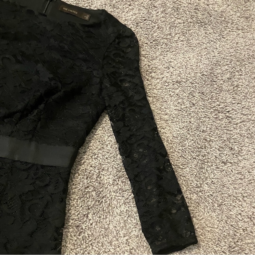 Black Lace Dress - Picture 5 of 9